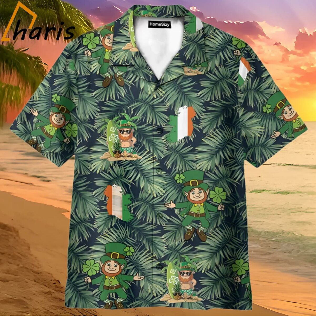 Irish Tropical Hawaiian Shirt 2 2