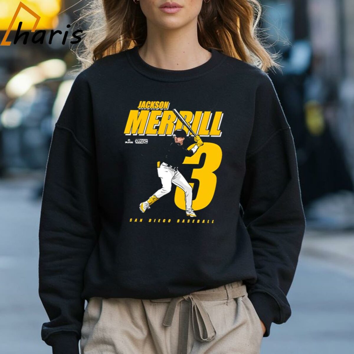 Jackson Merrill 3 Player San Diego Baseball T shirt 3 Sweatshirt