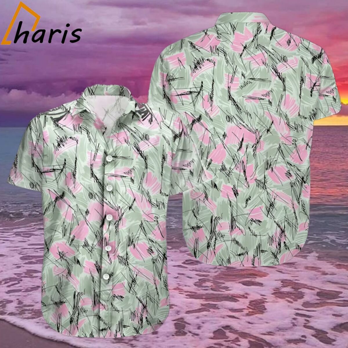 Jim Hopper Button Hawaiian Shirt 1 2
