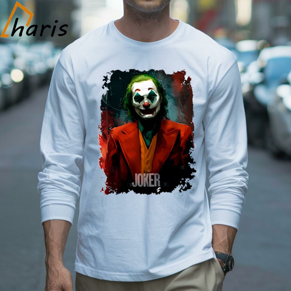 Joker Joaquin Phoenix T shirt 3 Long sleeve shirt
