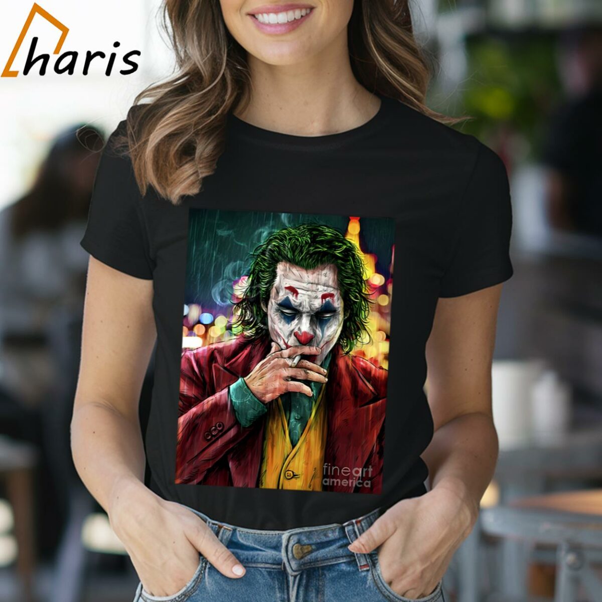 Joker Smoking T shirt gift for men 1 Shirt