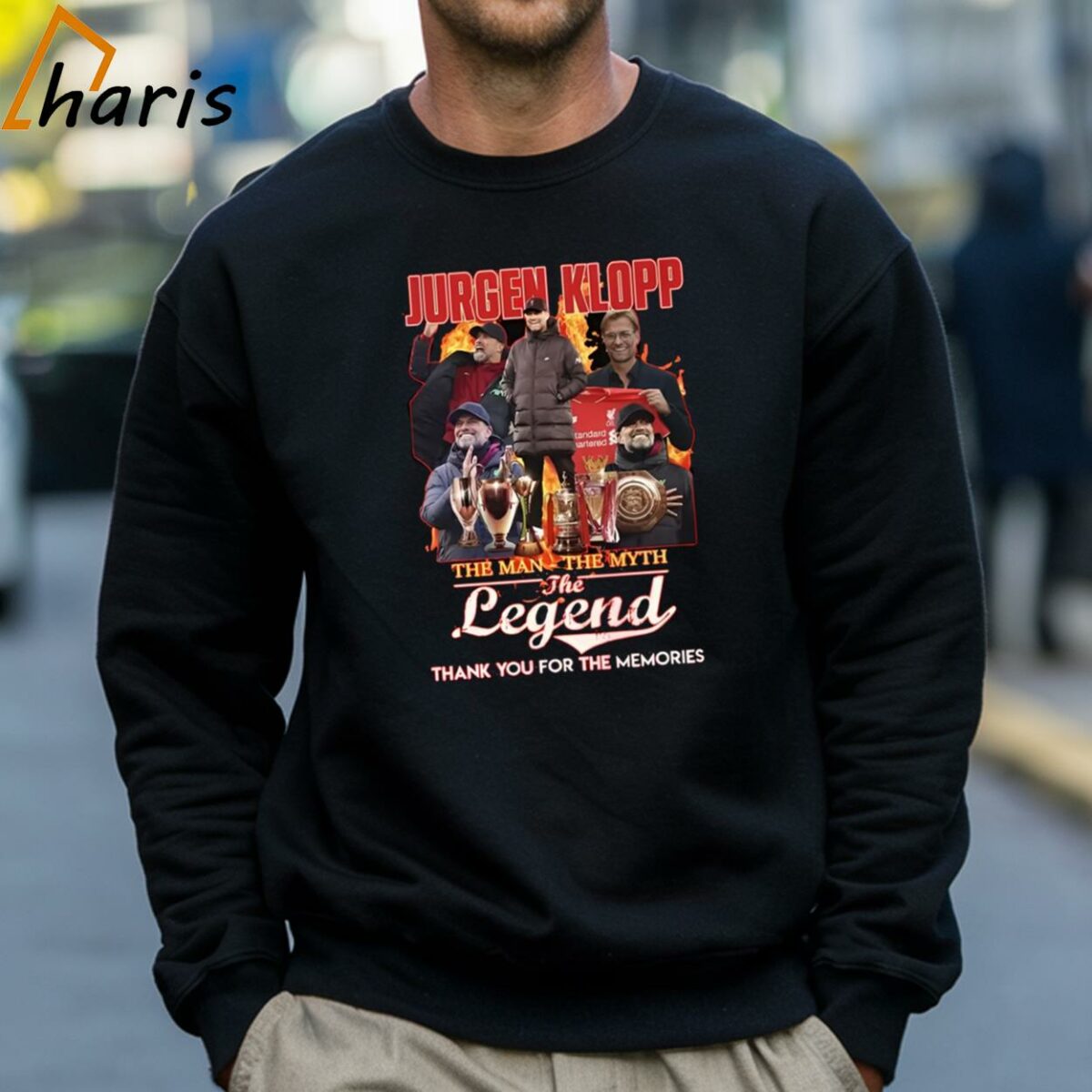 Jurgen Klopp The Man The Myth The Legend Thank You For The Memories 2024 T shirt 4 Sweatshirt