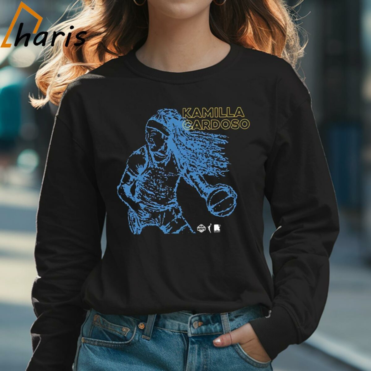 Kamilla Cardoso To Chicago Sky Round21 In The 2024 WNBA Draft Unisex T Shirt 3 Long sleeve shirt