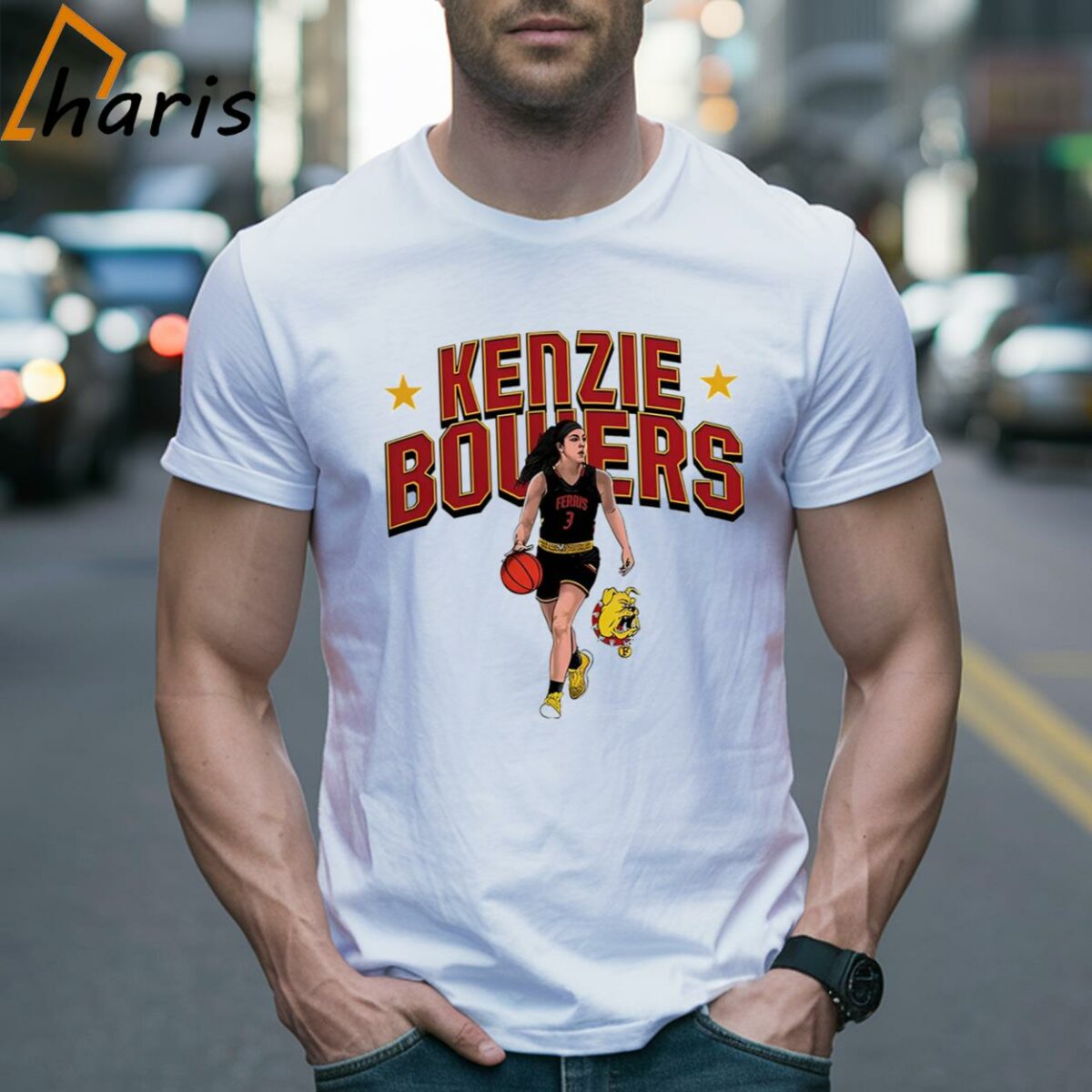Kenzie Bowers Ferris State Bulldogs Basketball Shirt 2 Shirt