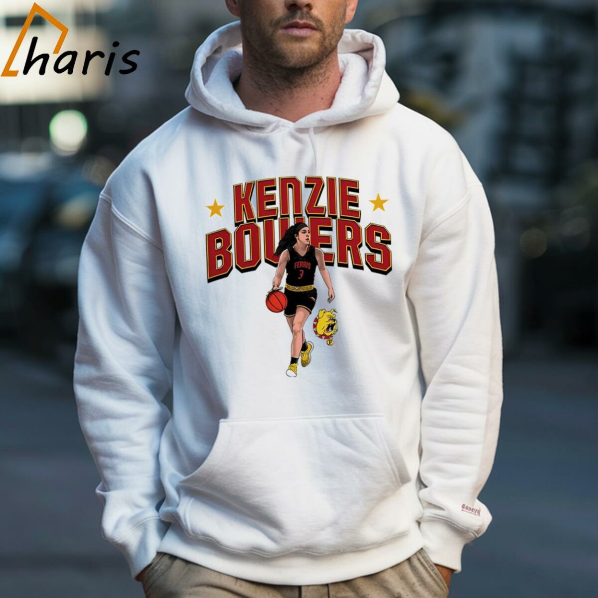 Kenzie Bowers Ferris State Bulldogs Basketball Shirt 5 Hoodie