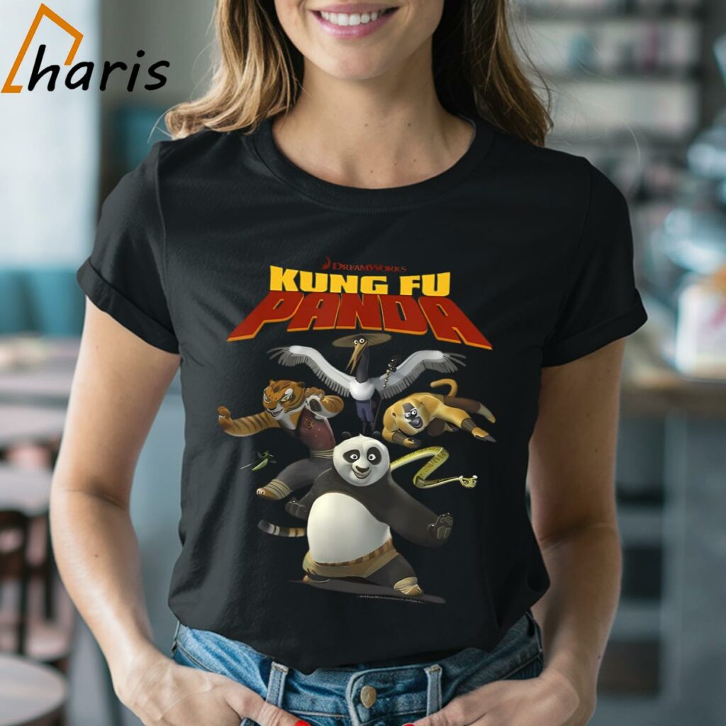 Kung Fu Panda Movie Logo T-shirts