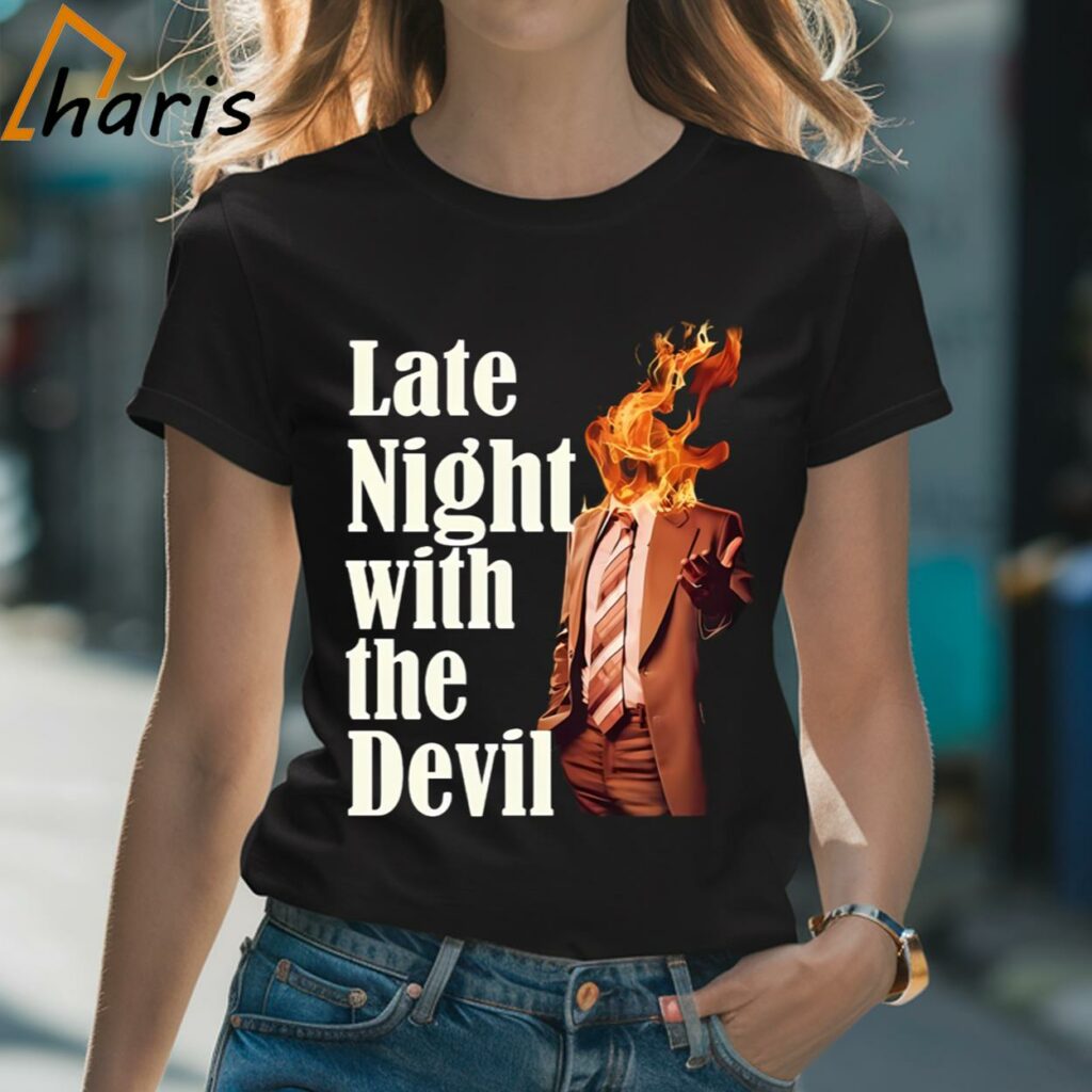 Late Night Movie With The Devil 2024 Shirt