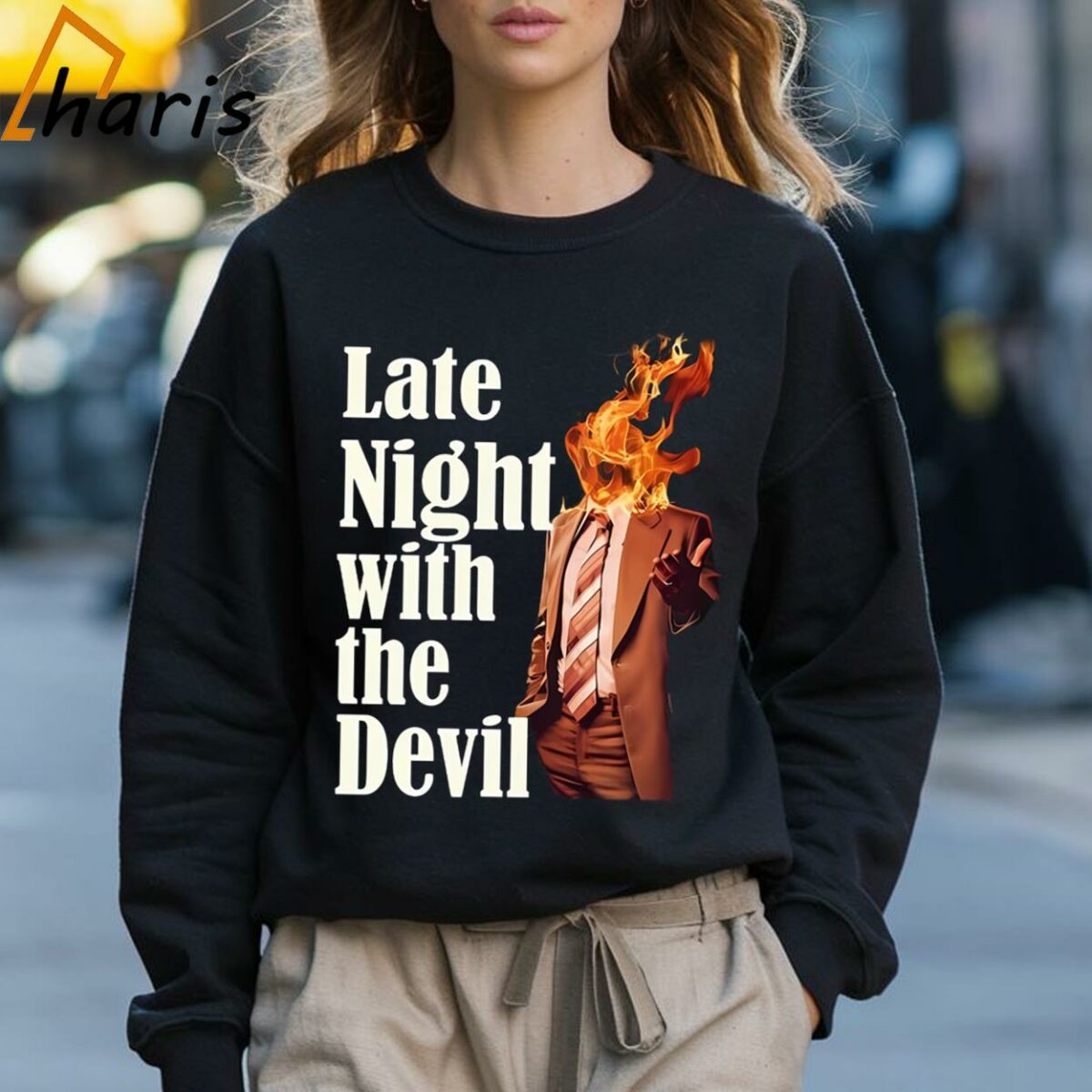 Late Night Movie With The Devil 2024 Shirt 3 Sweatshirt