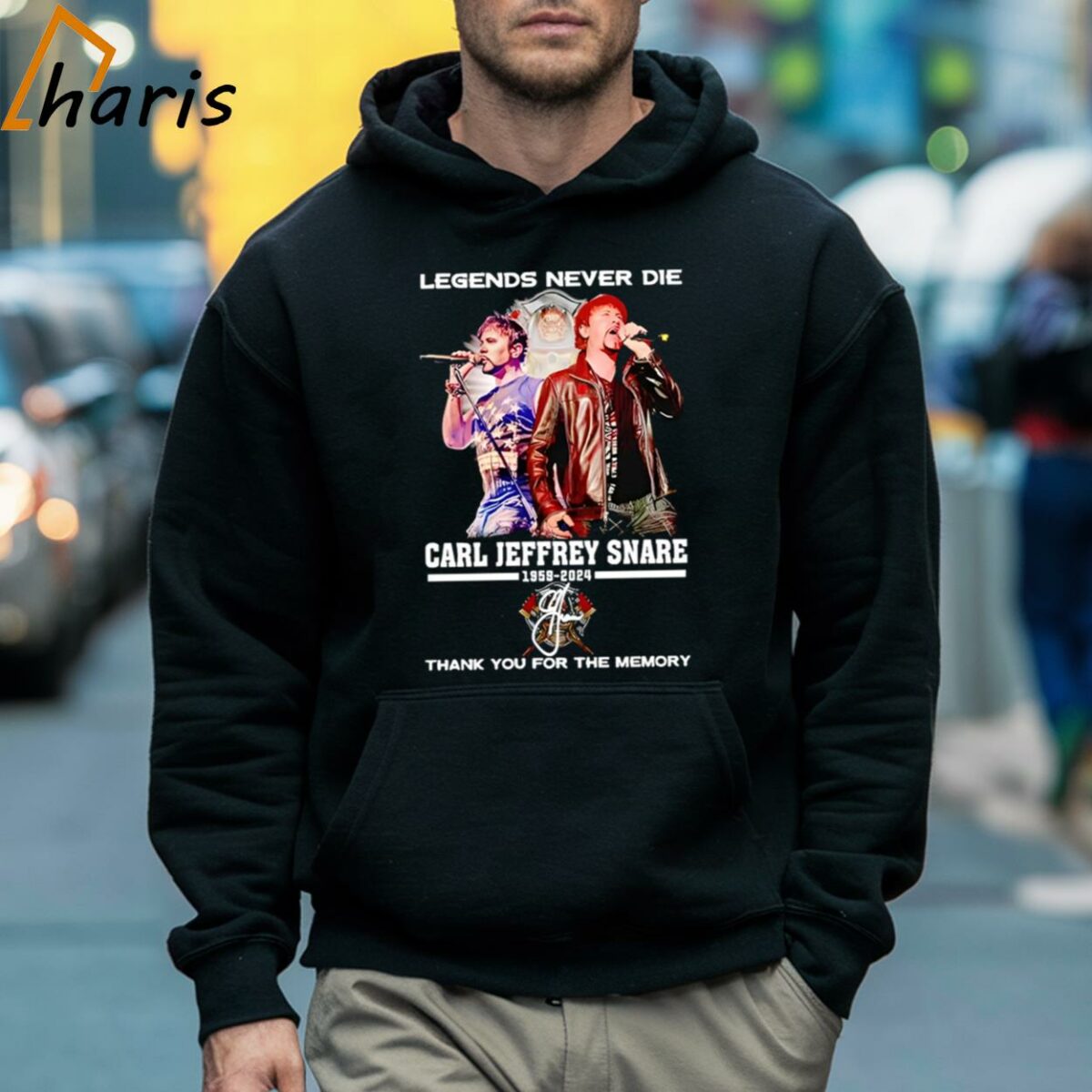 Legends Never Die Carl Jeffrey Snare 1959 2024 Thank You For The Memory Shirt 5 Hoodie