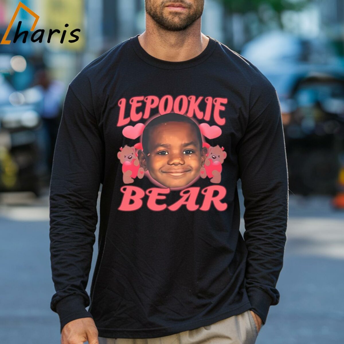 Lepookie Bear Shirt 3 Long sleeve shirt