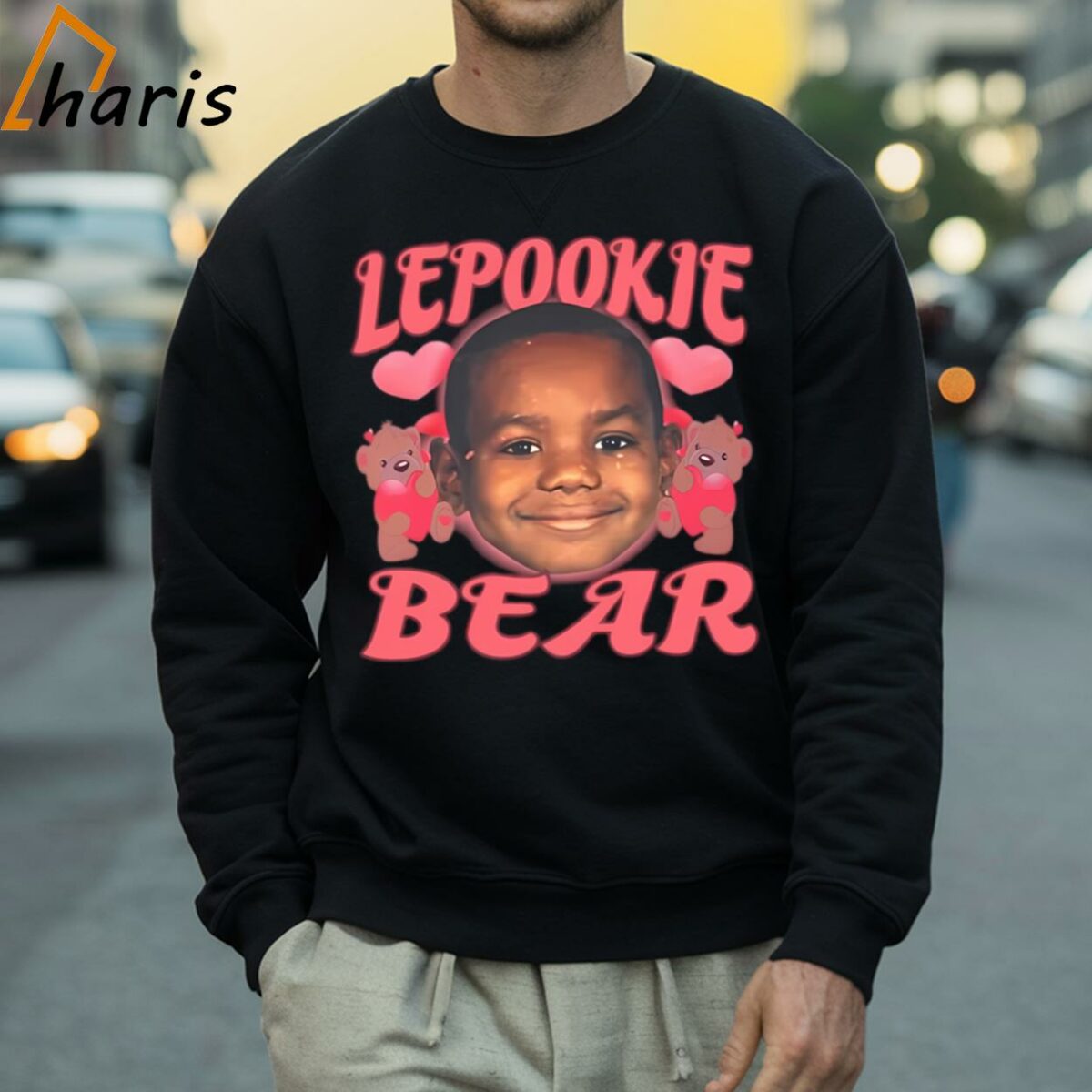 Lepookie Bear Shirt 4 Sweatshirt