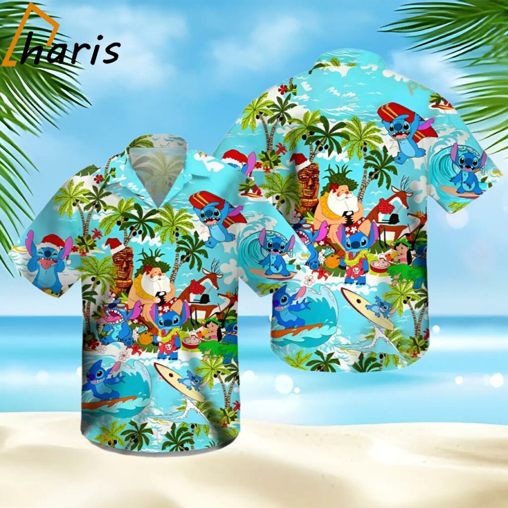 Lilo and Stitch Beach Relax Disney Hawaiian Shirt