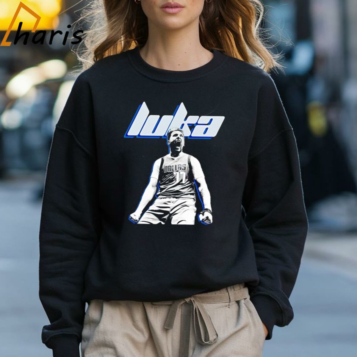 Luka Doncic 77 Dallas Mavericks Basketball Shirt 3 Sweatshirt