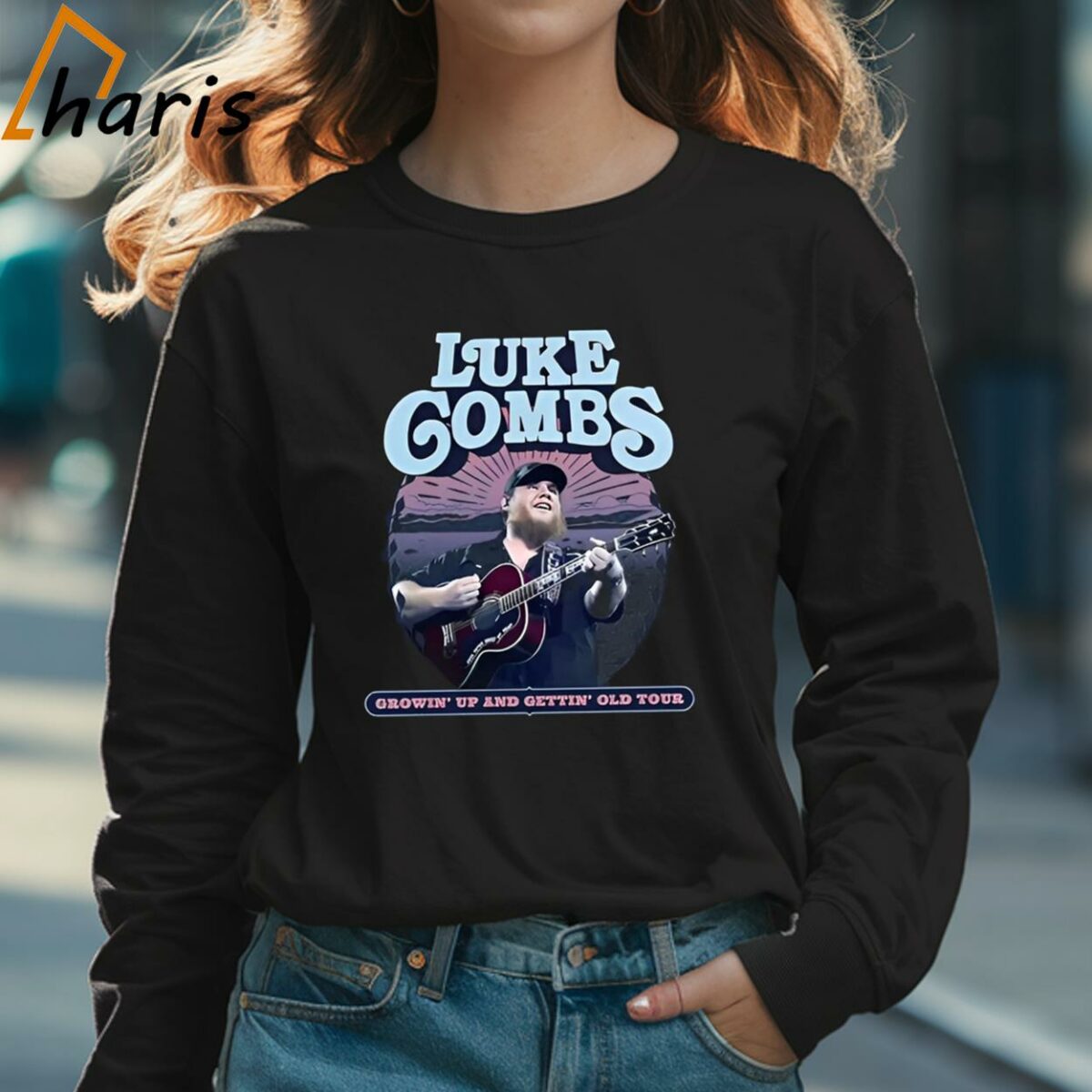 Luke Combs Growin Up And Gettin Old Tour 2024 Shirt 3 Long sleeve shirt