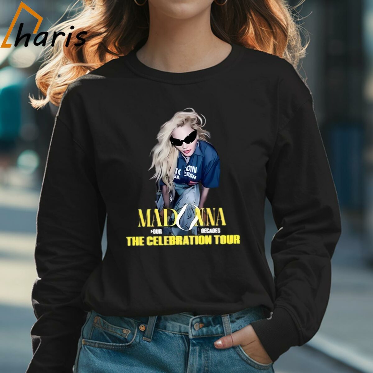 Madonna The Celebration Tour 2024 T Shirt 3 Long sleeve shirt