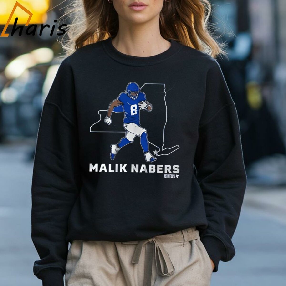 Malik Nabers State Star T shirt 3 Sweatshirt