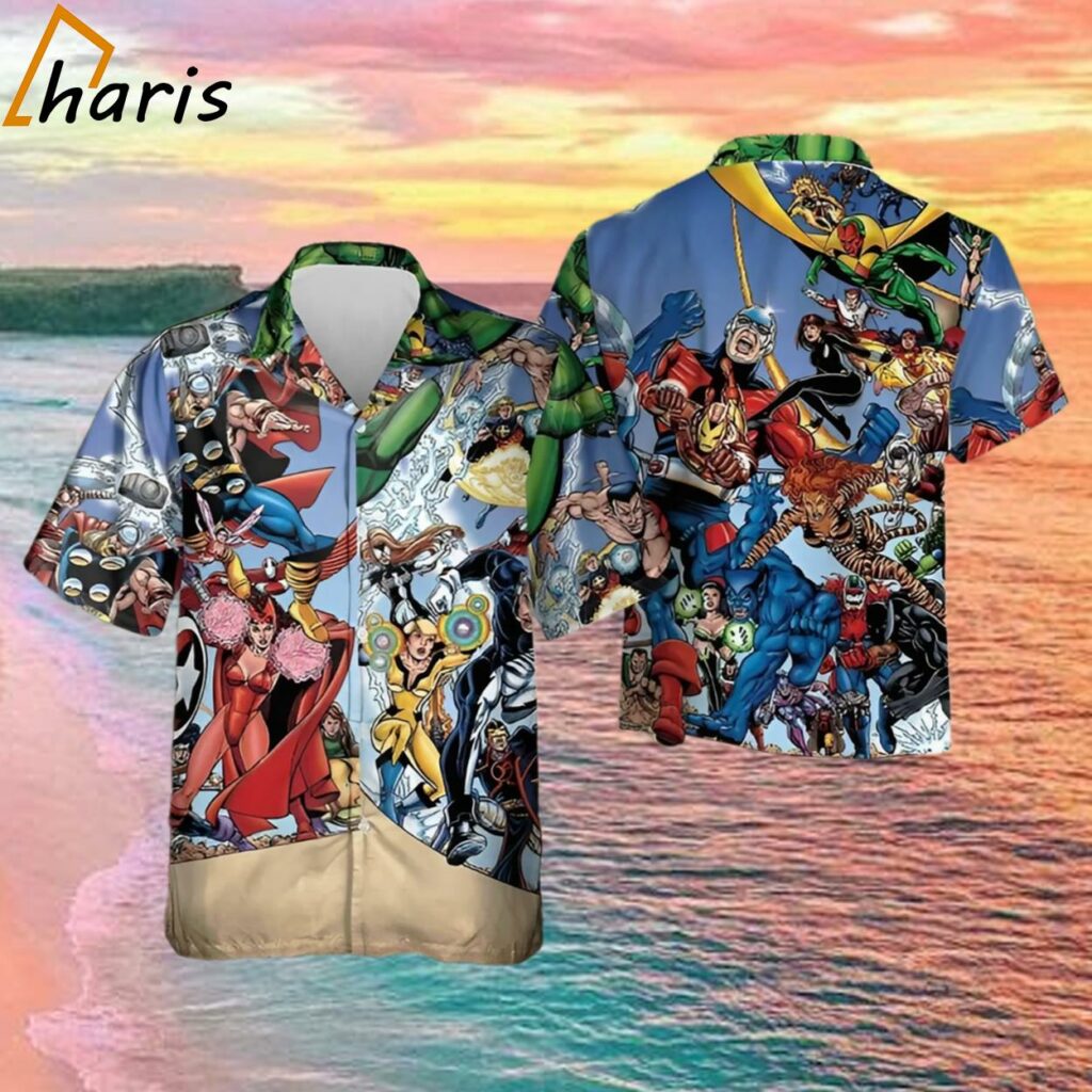 Marvel Avengers Hawaiian Shirt