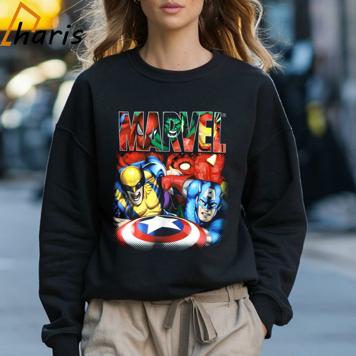 Marvel Movie Stars T shirt Best Gift For Fan 3 Sweatshirt