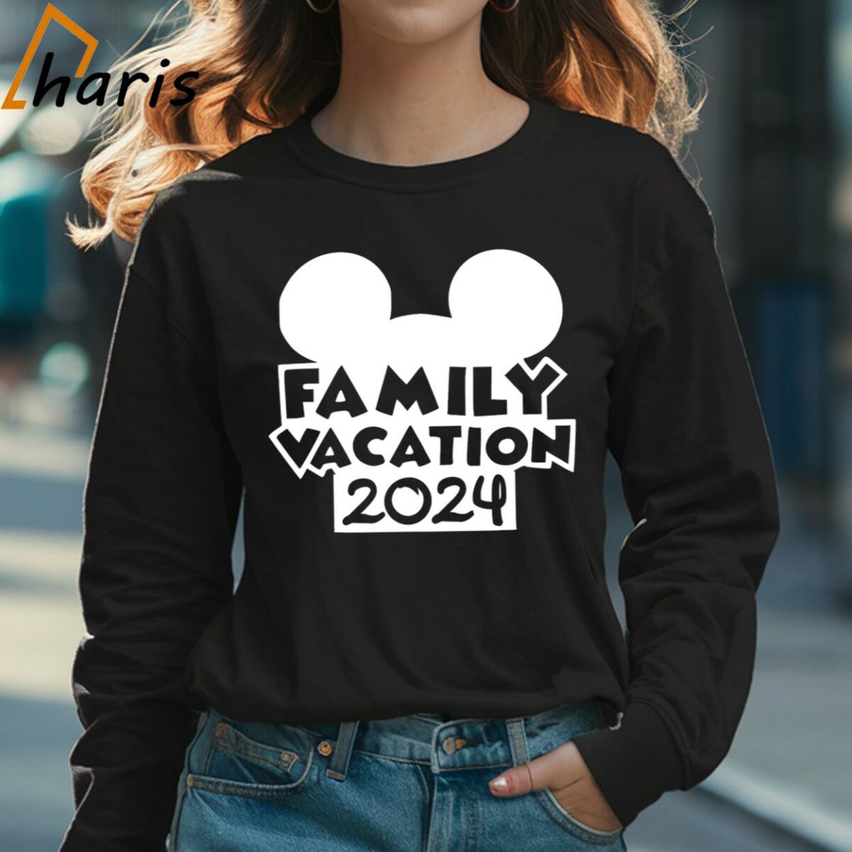 Mickey's Family Vacation 2024 T shirt 3 Long sleeve shirt