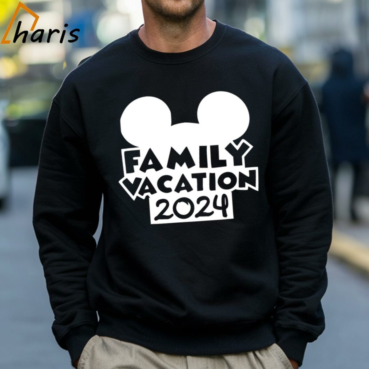 Mickey's Family Vacation 2024 T shirt 4 Sweatshirt
