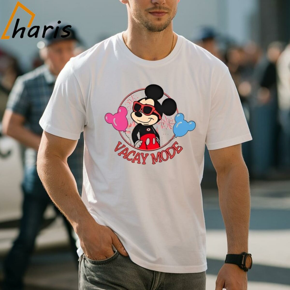 Mickey Castle Balloon Disney Vacay Mode Shirt 1 Shirt
