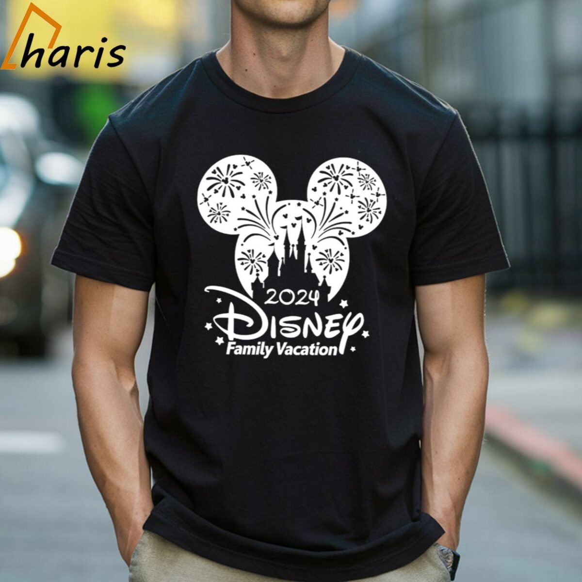 Mickey Fireworks 2024 Disney Family Vacation Shirt 1 Shirt