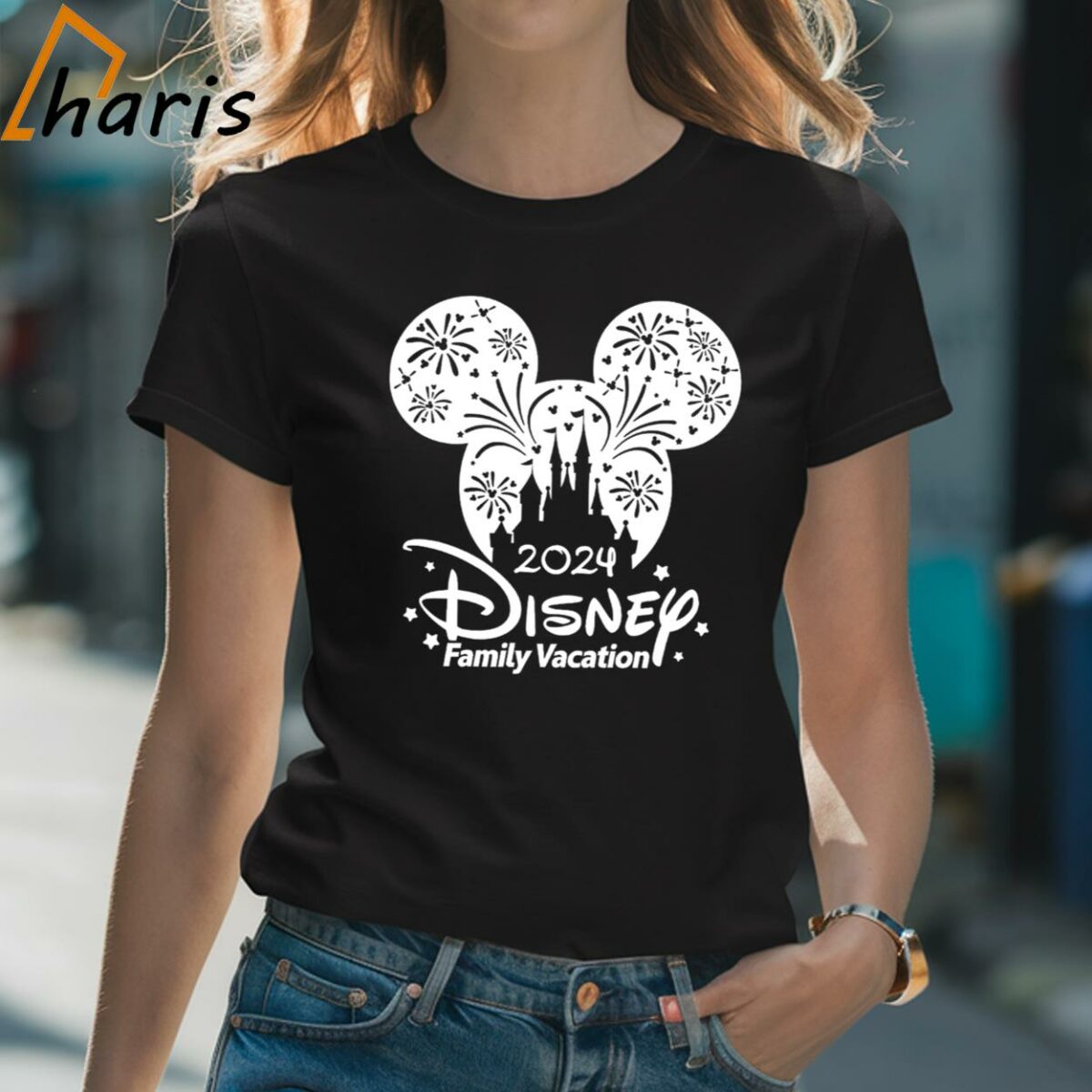 Mickey Fireworks 2024 Disney Family Vacation Shirt 2 Shirt