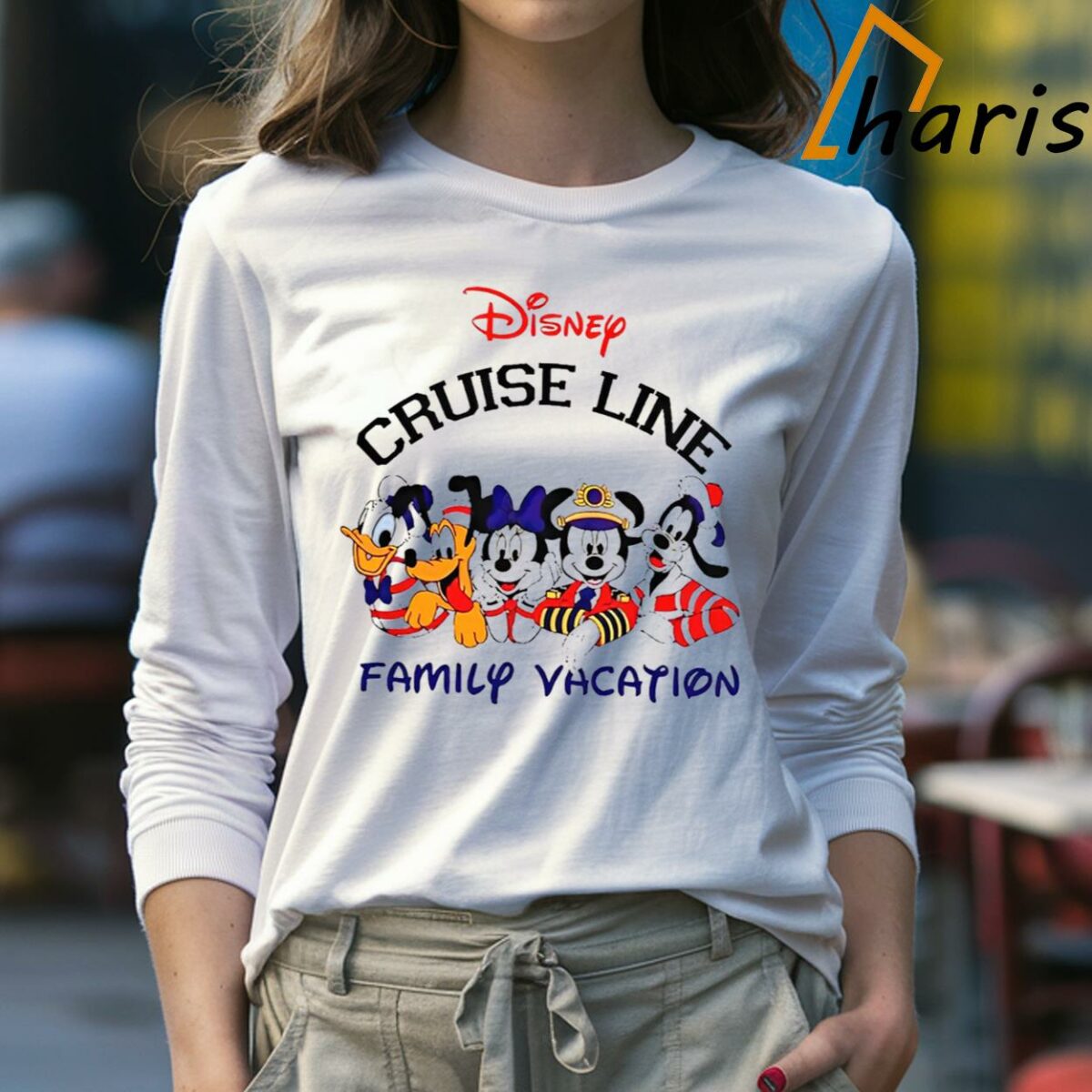 Mickey Friends Disney Cruise Line Family Vacation Shirt 4 Long sleeve Shirt