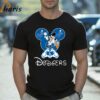 Mickey Loves Los Angeles Dodgers Heart Disney T shirt 2 Shirt