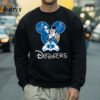 Mickey Loves Los Angeles Dodgers Heart Disney T shirt 4 Sweatshirt