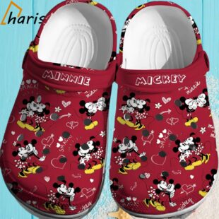 Mickey Minnie 3D Cartoon Comfort Crocs Shoes 1 2