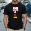 Mickey Mouse #1 Dad Disney Father's Day T-shirt