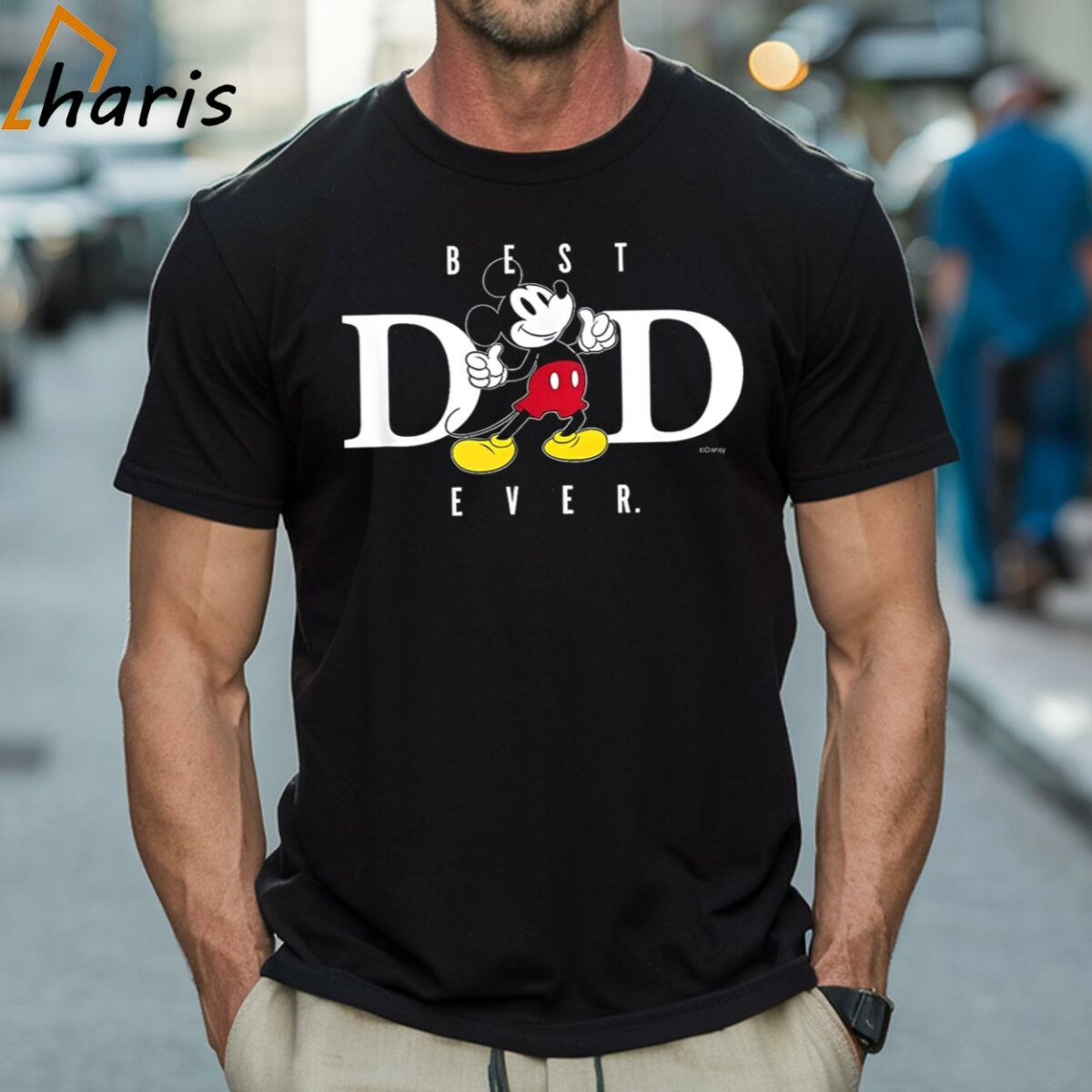 Mickey Mouse Best Dad Ever Disney Father's Day T-shirt