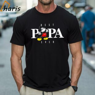Mickey Mouse Best Papa Ever Fathers Day Shirt 1 Shirt