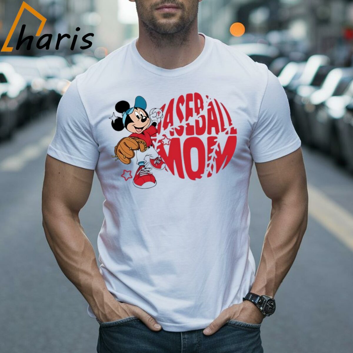 Mickey Mouse Player Baseball Mom Philadelphia Phillies Disney shirt 2 Shirt