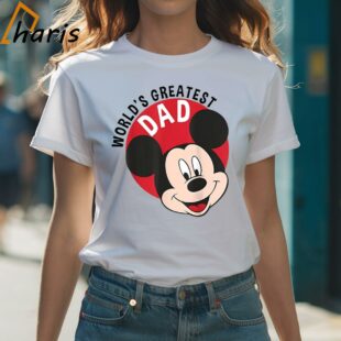 Mickey Mouse Worlds Greatest Dad Disney Father Day T Shirt 1 Shirt