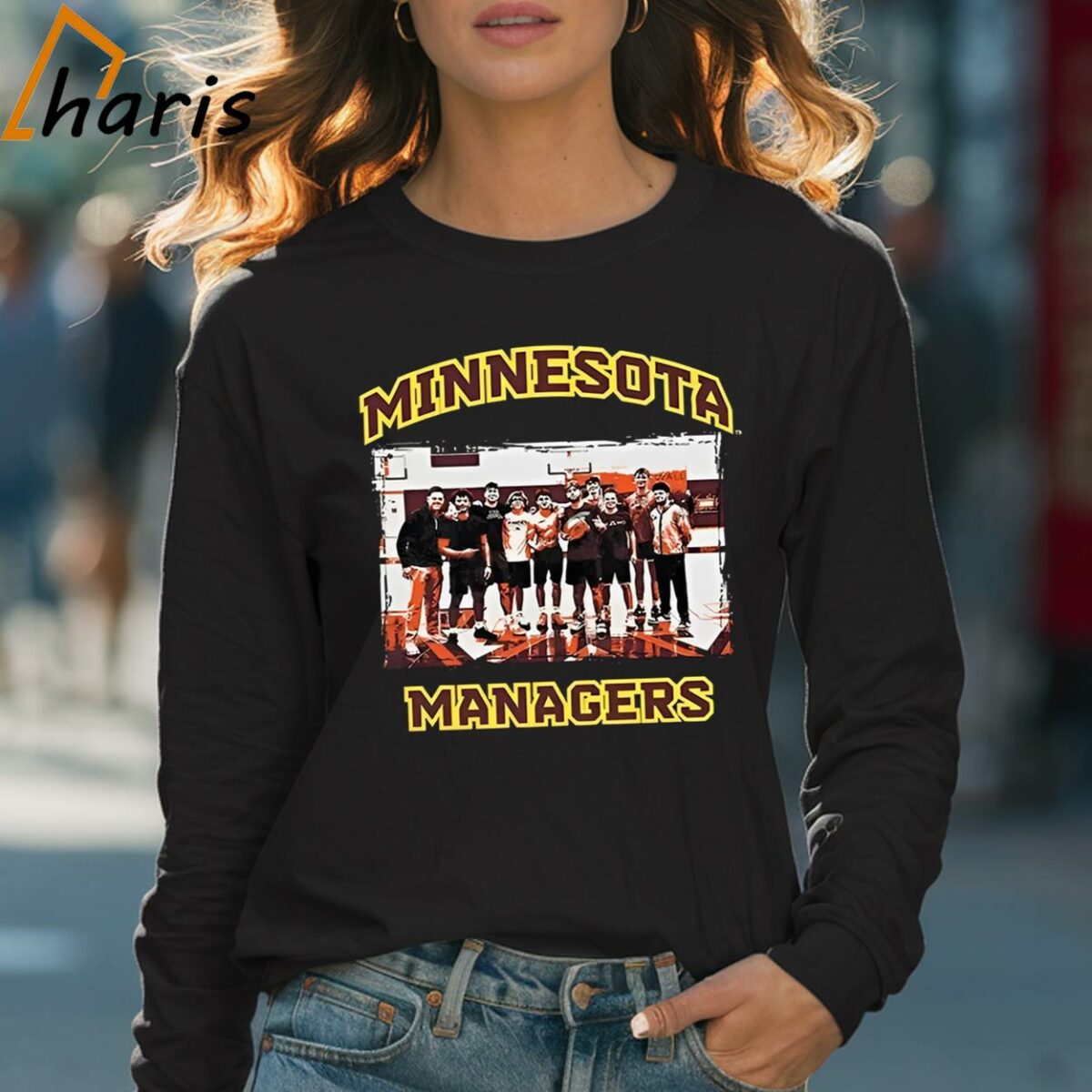 Minnesota Dinkytown Basketball Managers T shirt 4 Long sleeve shirt