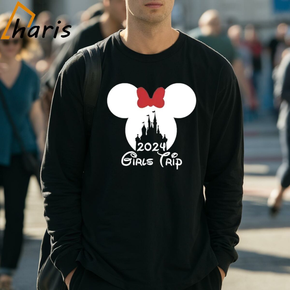Minnie Mouse Girls Trip 2024 Disney Shirt 3 Long Sleeve Shirt