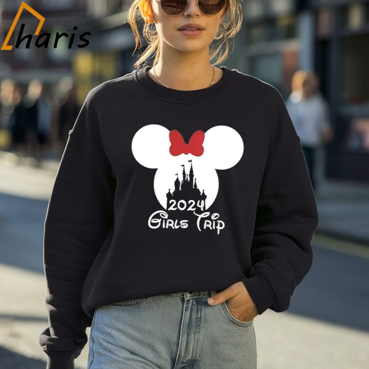 Minnie Mouse Girls Trip 2024 Disney Shirt 4 Sweatshirt