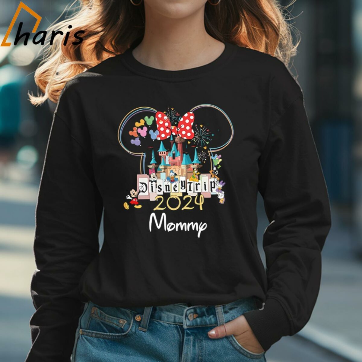 Mommy 2024 Disney Trip Shirts 3 Long sleeve shirt