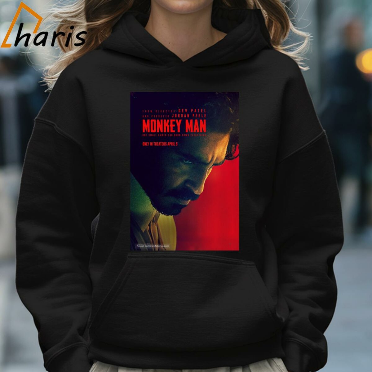 Monkey Man 2024 Movie Poster Shirt 5 Hoodie