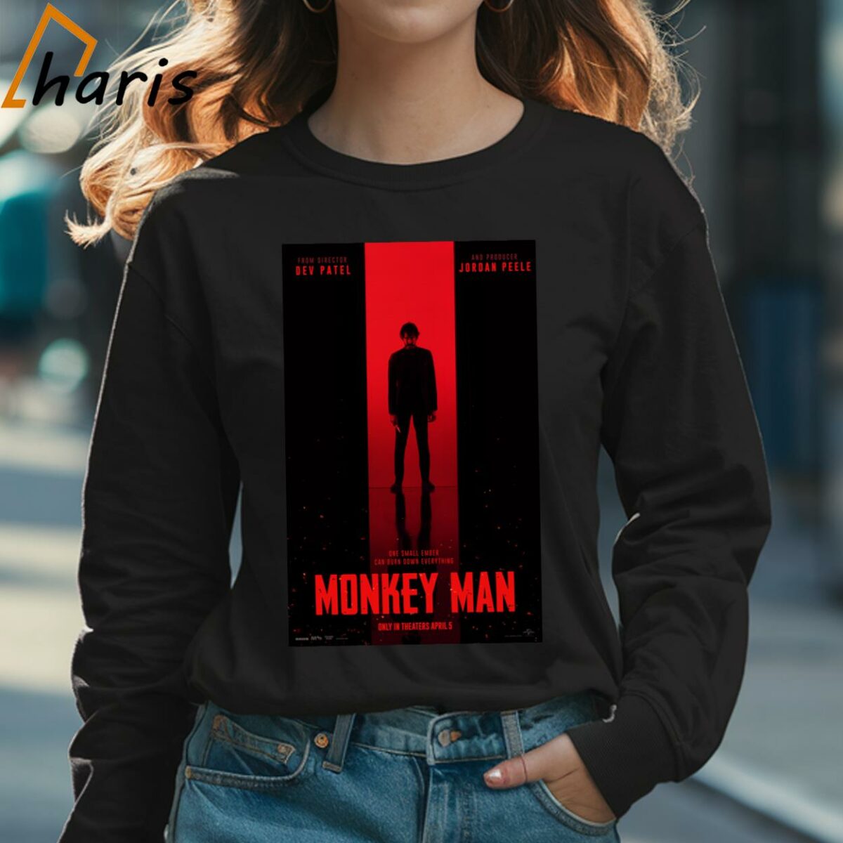 Monkey Man 2024 Movie Shirt 3 Long sleeve shirt