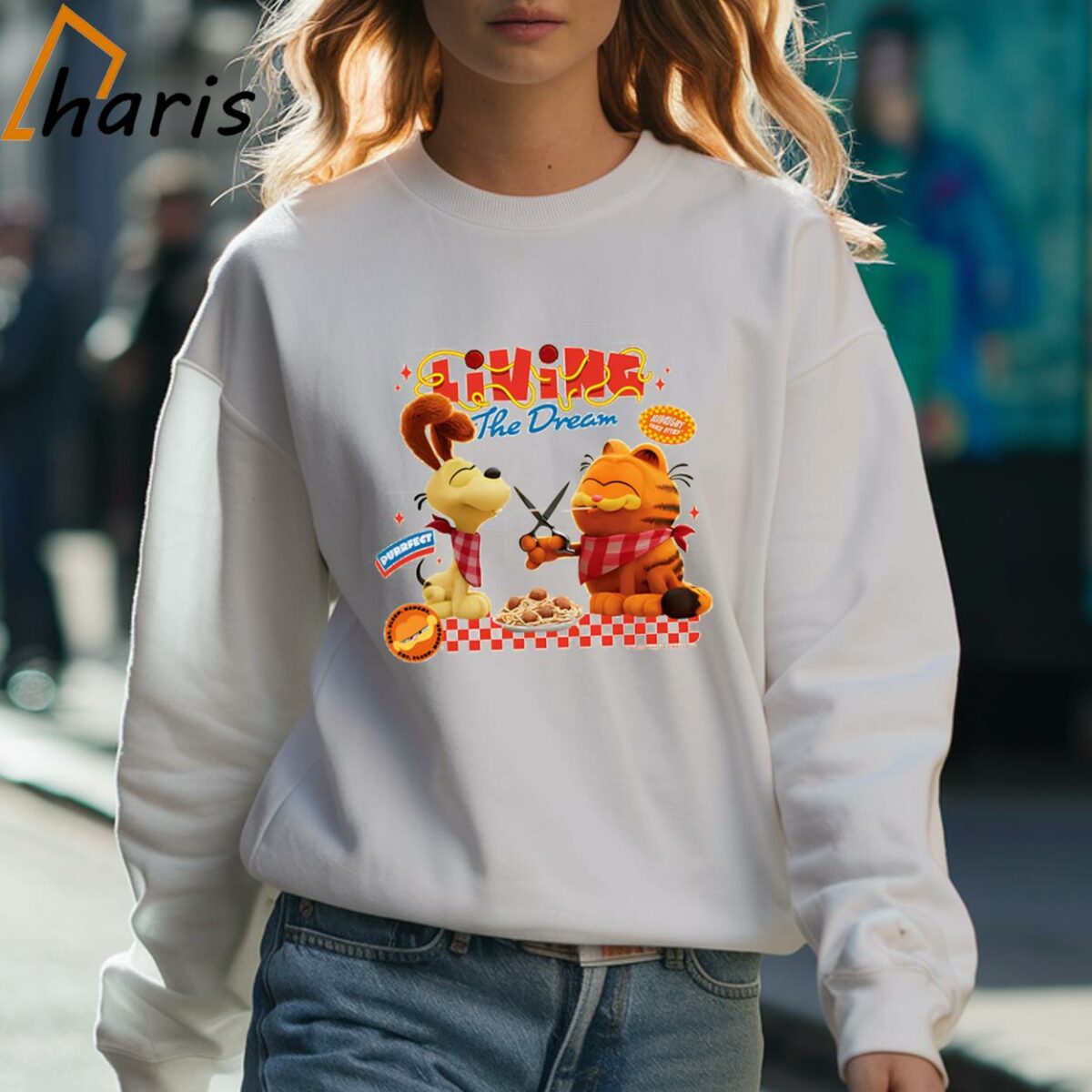 Movie Living the Dream The Garfield T shirt 3 Sweatshirt