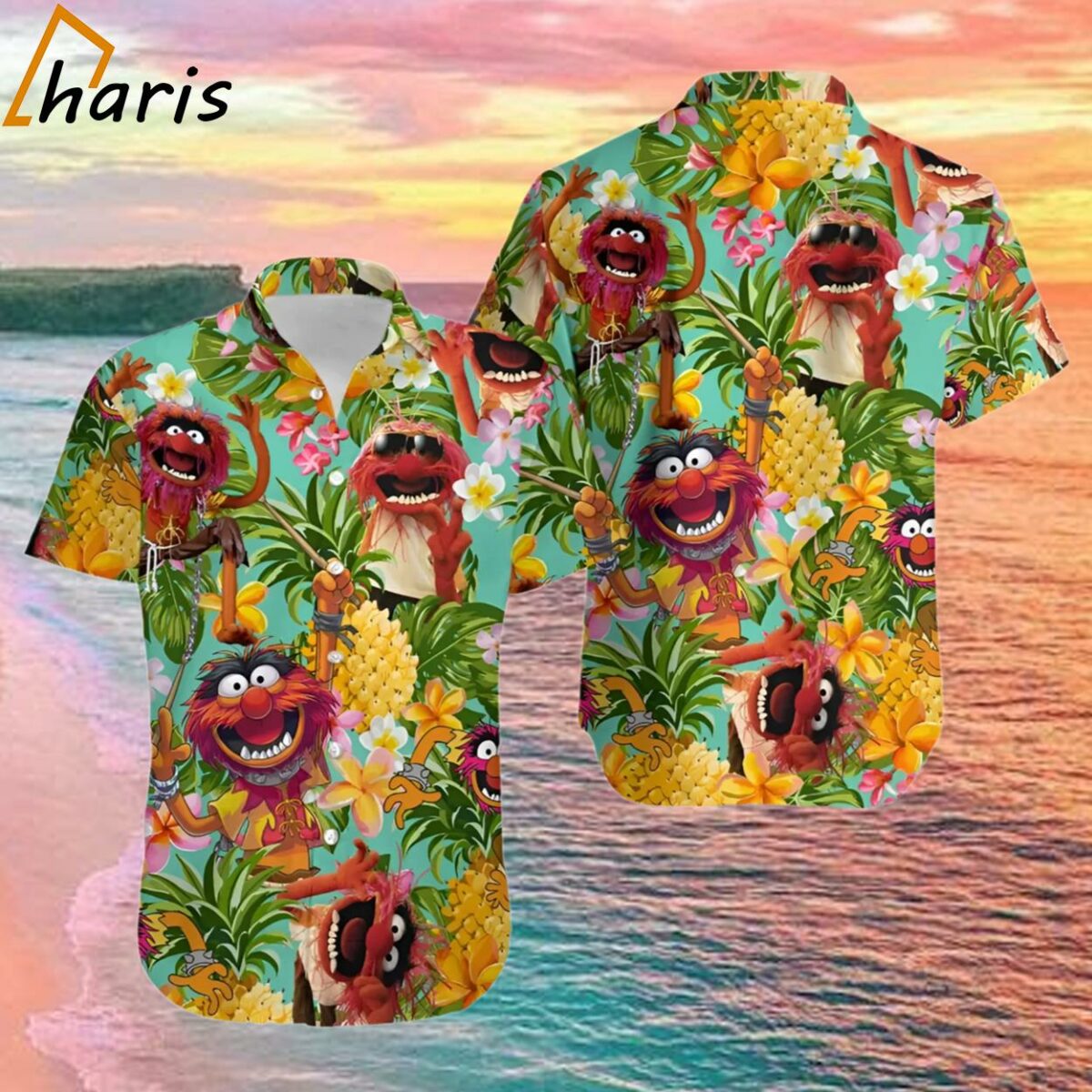 Muppets Tropical Hawaiian Shirt