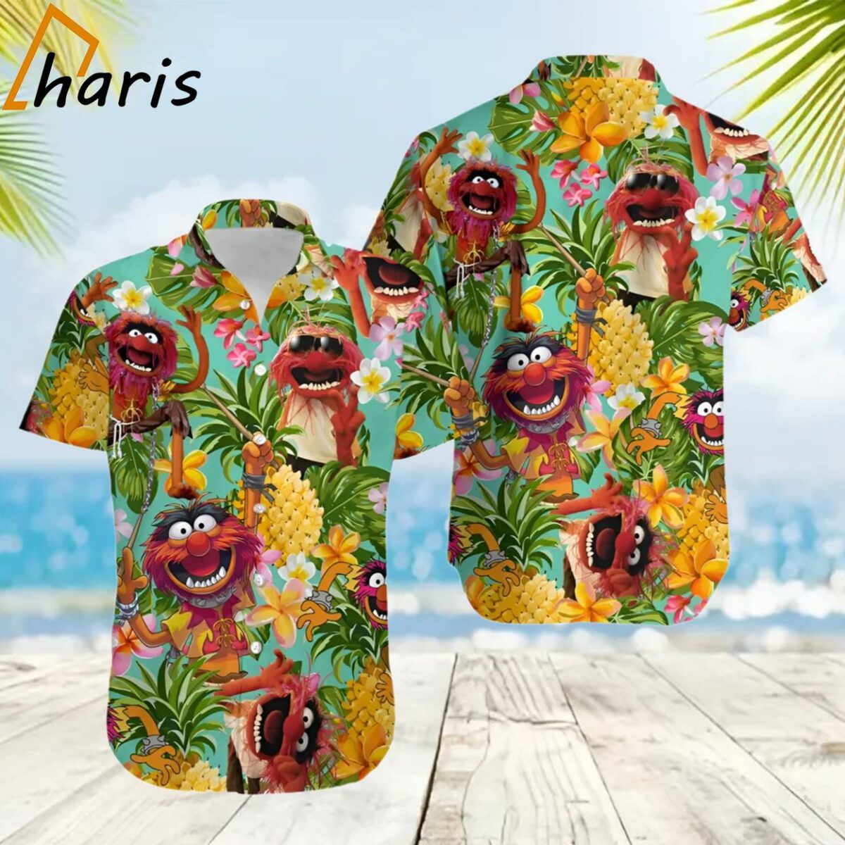 Muppets Tropical Hawaiian Shirt 2 2