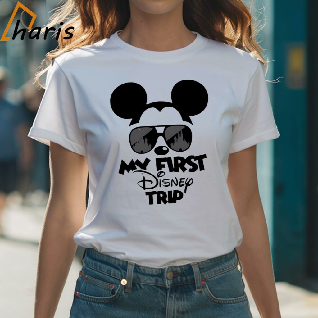 My First Disney Trip Mickey Mouse Shirt