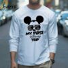 My First Disney Trip Mickey Mouse Shirt 3 Long sleeve shirt