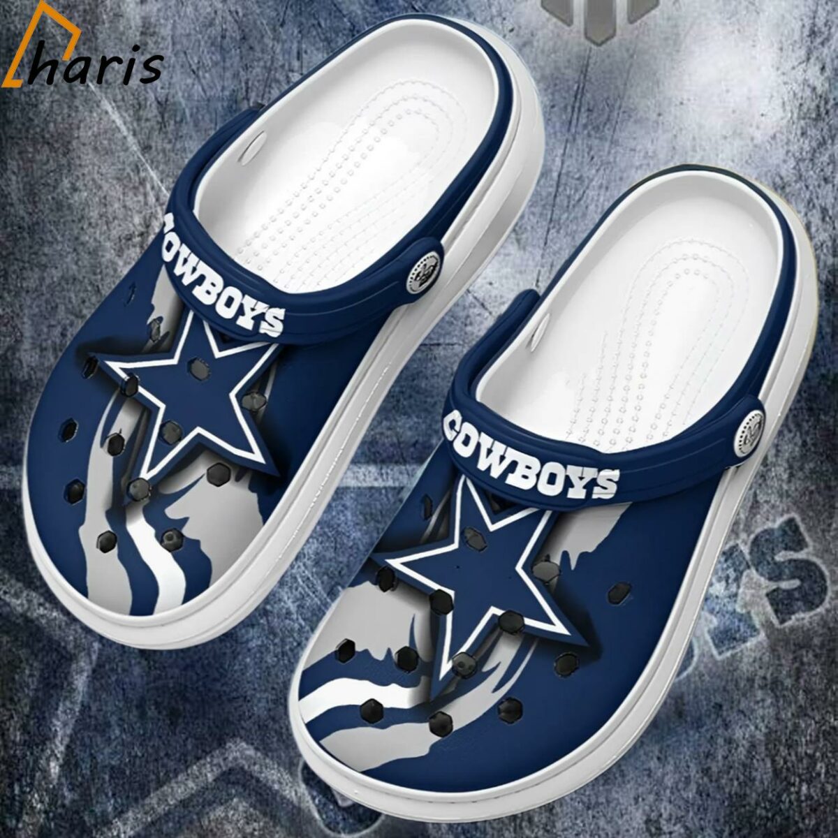 NFL Dallas Cowboy Crocs Shoes 1 1