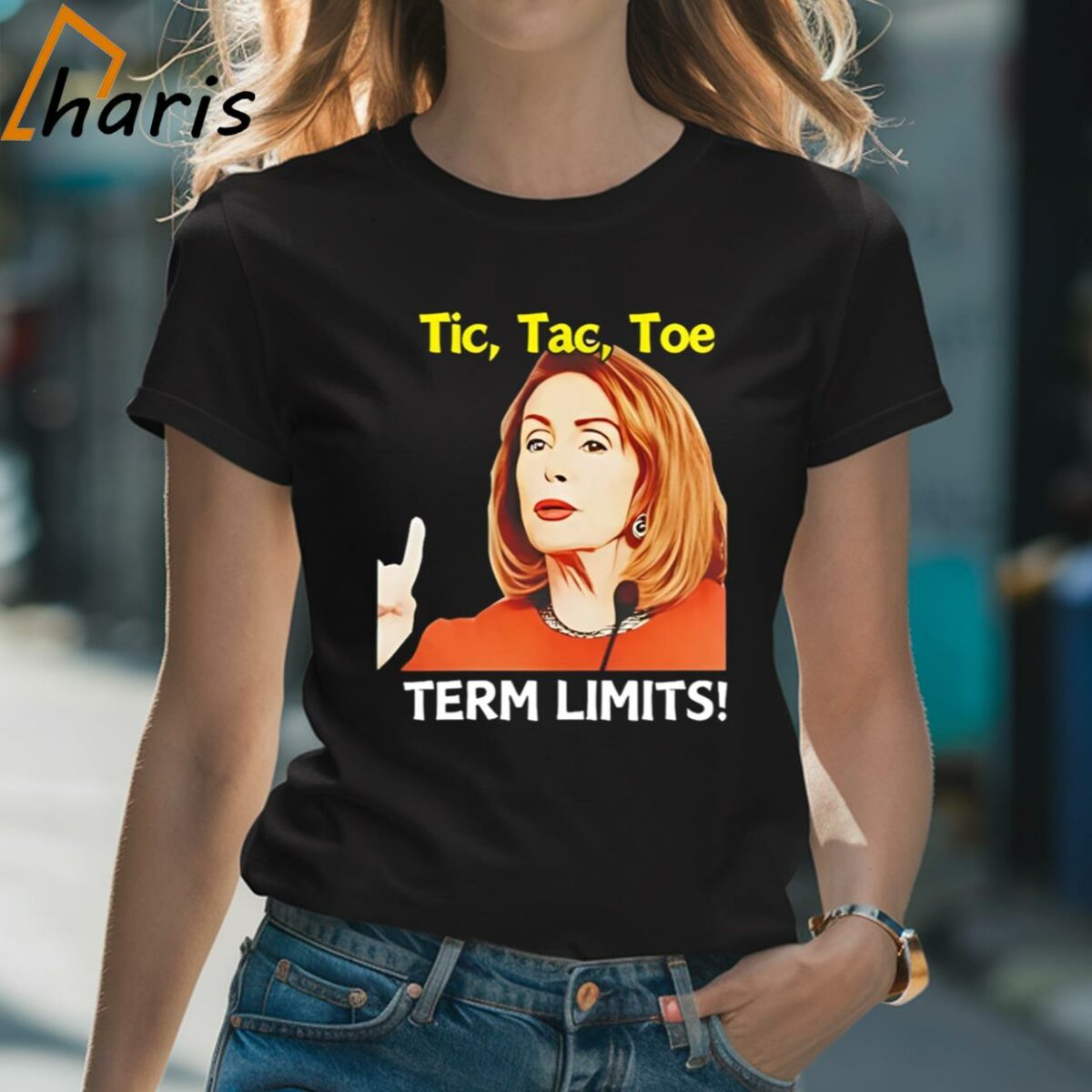 Nancy Pelosi Tic Tac Toe Term Limits Shirt 2 Shirt