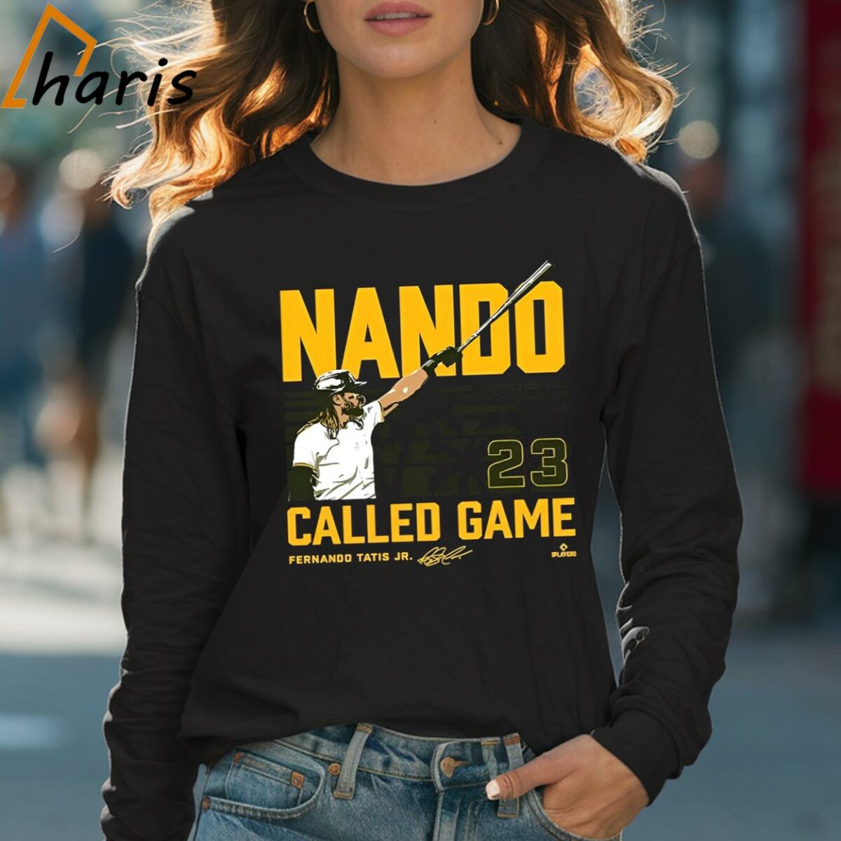 Nando Called Game Fernando Tatis Jr Signature T shirt 4 Long sleeve shirt